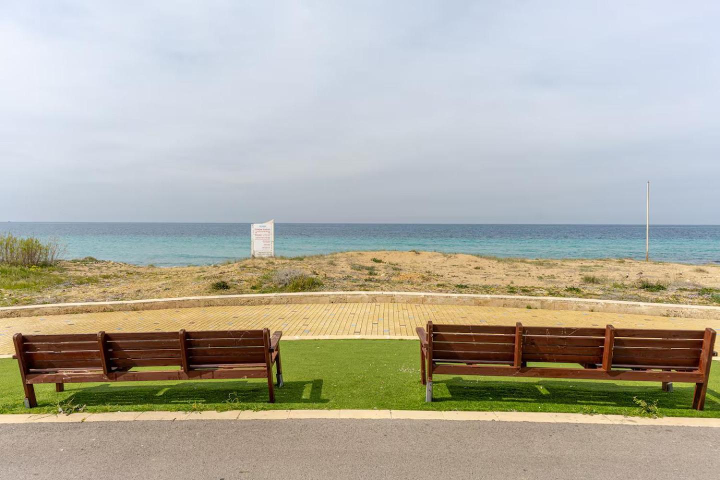 Gw951 Gugel Waves Amazing Seaview Apartments Naharija Exterior foto